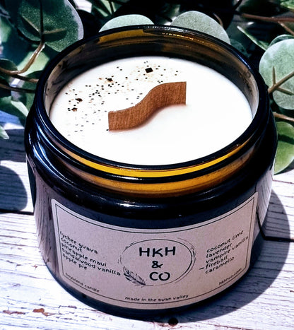 Amber Jar 500 | Soy Wax Candles - Woodwick Candles | Hkhnco